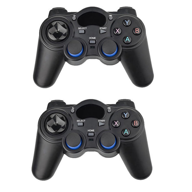 2.4GHz Wireless Gamepad Controller Joystick for PC, Raspberry Pi, RetroPie, Android Smart TV Box, Tablet PC, PS3, NESPi Case 2 pcs