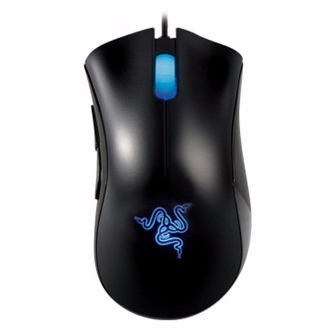 100% Original Razer Deathadder 3500DPI 3.5G Infrared Sensor Gaming Mouse, Right-handed Design Ergonomic Mouse