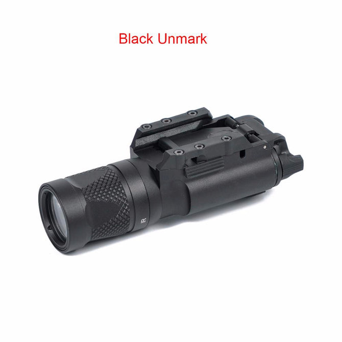 TGPUL Tactical X300V Pistol LED Flashlight Strobe Weapon Light 500 Lumens Handgun Airsoft Hunting Shooting Rail Light Black