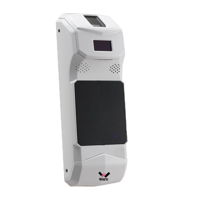 WAFU WF-011 Wireless Smart LED Voice Reminder Screen Fingerprint and password Keypad - White