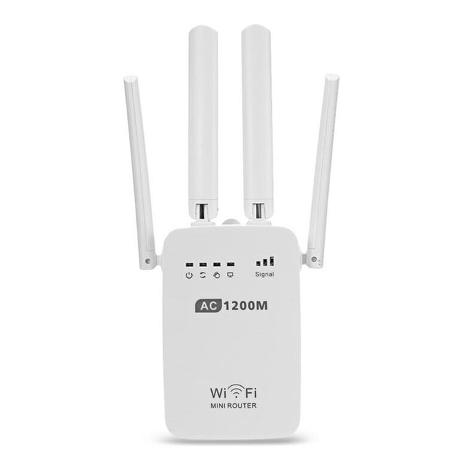 AC1200 Dual Band Wi-Fi Repeater / Router with Access Point Wireless 1200Mbps