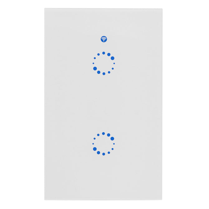 SONOFF T1 US Smart Wi-Fi Wall Touch Light Switch with 315MHz RF / APP Remote - 2 Gang