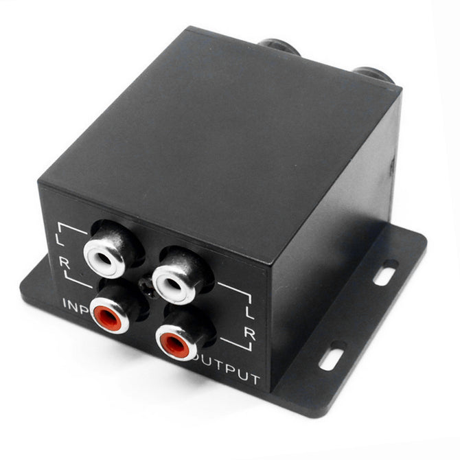 Auto Subwoofer Power Car Amplifier Audio Regulator Bass Equalizer Crossover Controller RCA Adjust Line Level Volume Home Use
