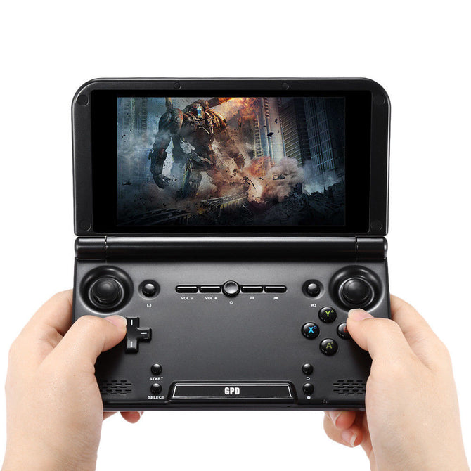 Original GPD XD Plus 5 Inches 4GB/32 GB MTK 8176 Hexa-core Handheld Game Console Laptop - Black