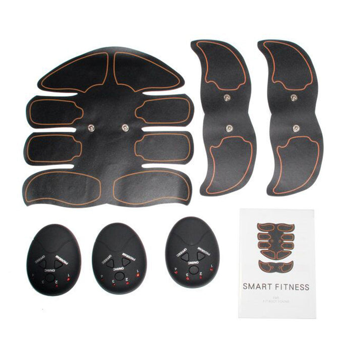 Abdominal Muscle Trainer Electronic Muscular Exerciser Machine Toner Gym Belly Leg Arm Exercise Toning Gear Training Equipment