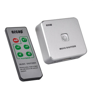 Audio Capture Recorder, Music Digitizer with 3.5mm & RCA Input