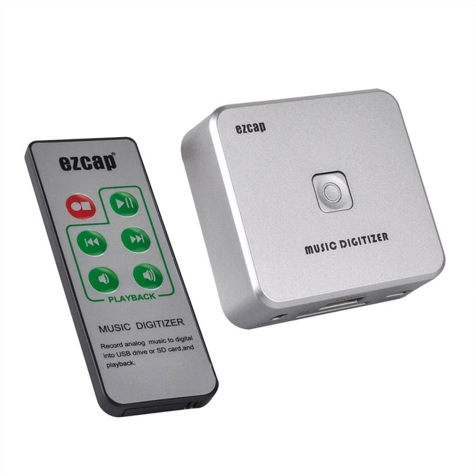 Audio Capture Recorder, Music Digitizer with 3.5mm & RCA Input