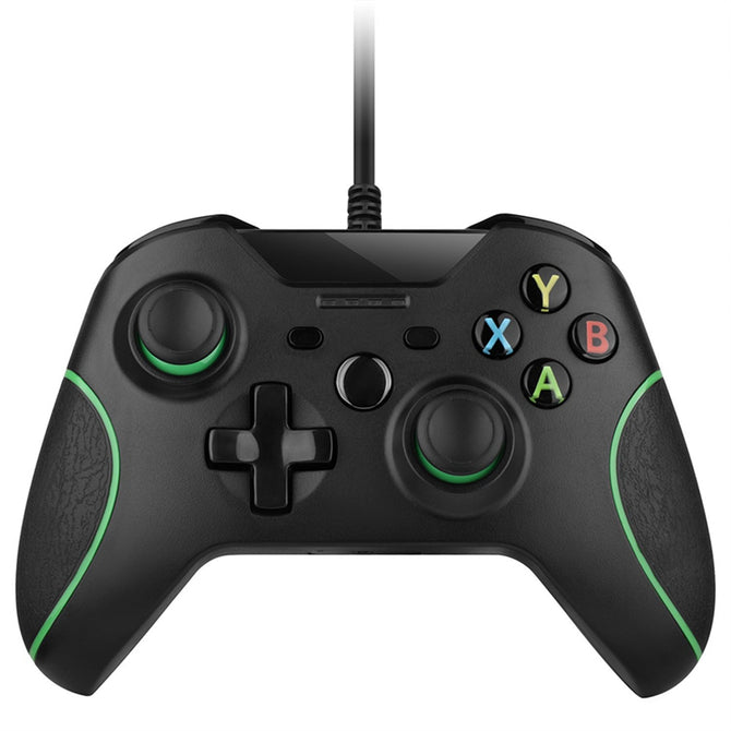Miimall USB PC Gaming Controller, Wired Joysticks Gamepad for XBOX ONE/ XBOX ONE X - Black