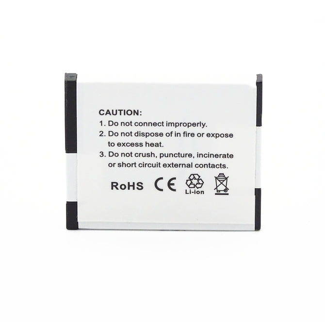 DMW-BCL7 690mAh 3.6V Lithium Battery for Panasonic - Black + White