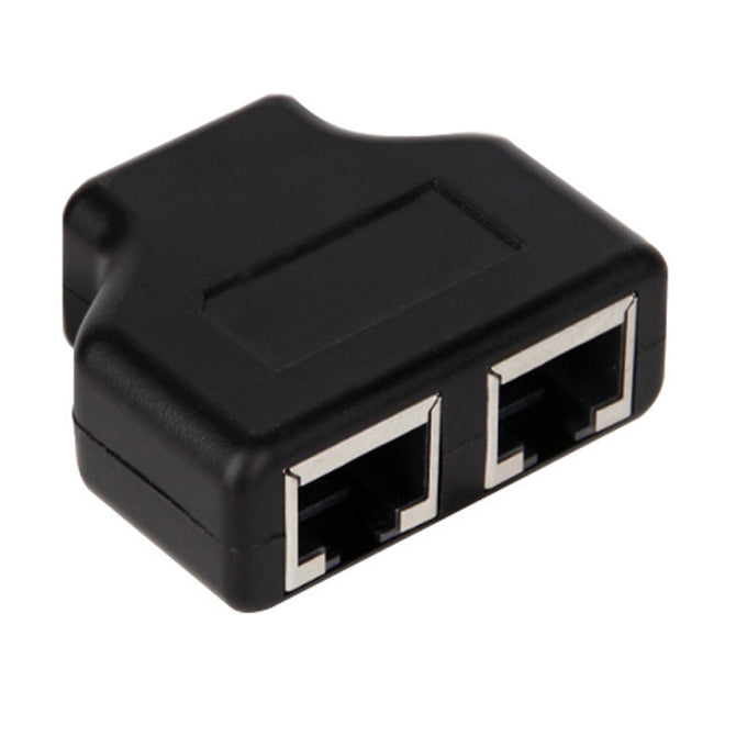Kitbon CAT.6 RJ45 Female to Female Network Adapter, Ethernet Connector, 1 to 2 Network Splitter