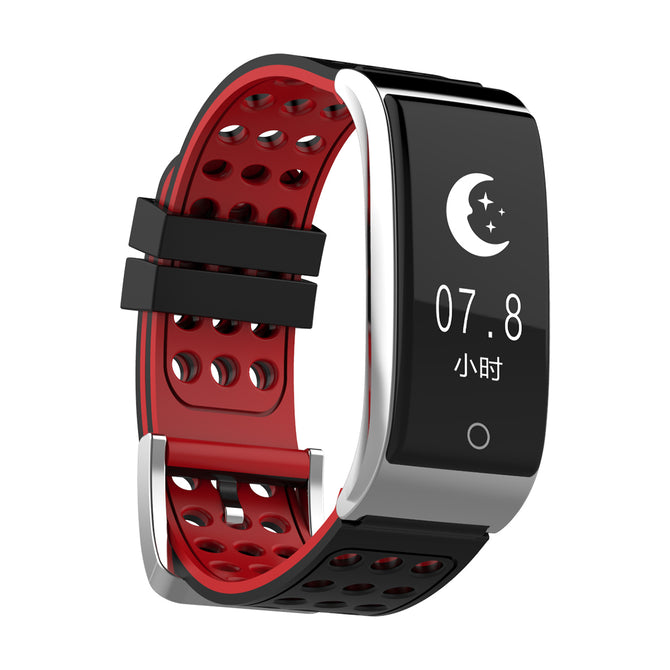 DMDG Smart Bracelet Fitness Tracker Heart Rate Monitor ECG/PPG Blood Pressure Watch for IOS Android- black