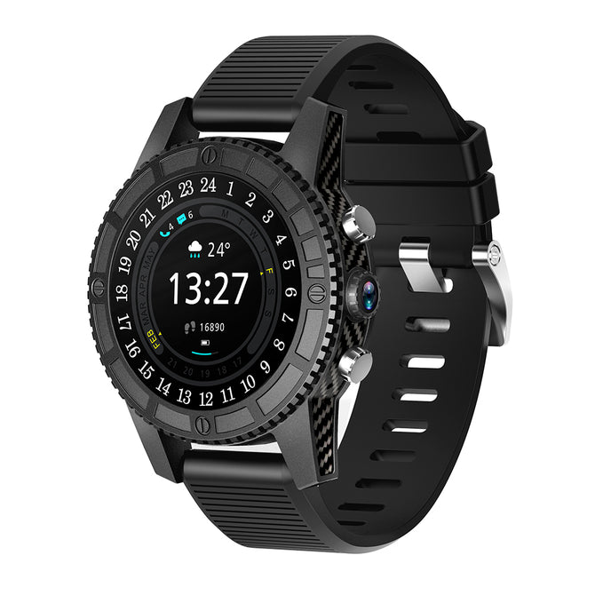 JSBP I7 4G Android 7.0 Smart Watch w/ 1GB 16GB, GPS, WIFI Hotspot,Quad core,Heart Rate Monitor for Android&IOS Smartphone -Black