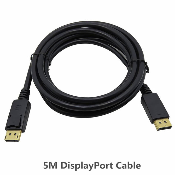 500cm DP to DP HD Video Cable Support 2560x1600 / 2048x1536