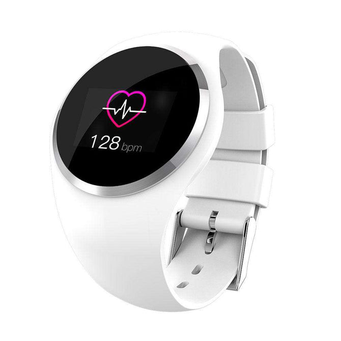 Q1 Smart Watch Wristband TFT LCD Display Health Monitor Smart Bracelet - White