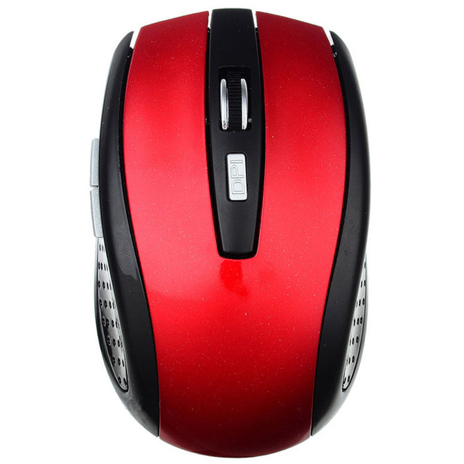 BSTUO Wireless Bluetooth V2.0 Rechargeable Mouse - Red
