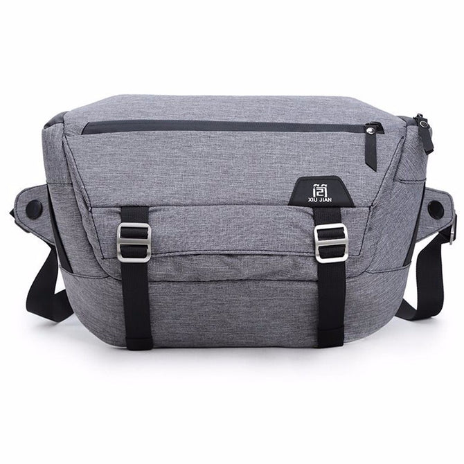 2018 New SLR Camera Bag Canon Nikon Digital Photography Shoulder Bag-Grey Gray Color