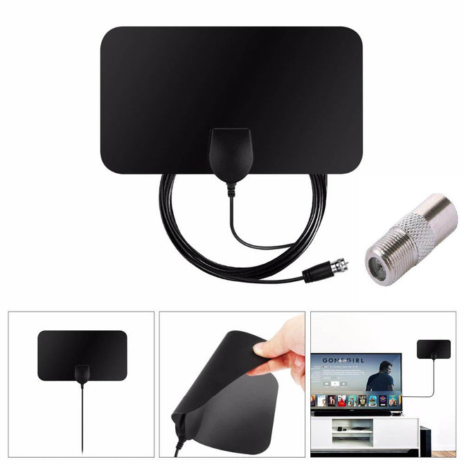 Satellite Indoor Mini HDTV HD Digital TV Antenna, ATSC Antenna