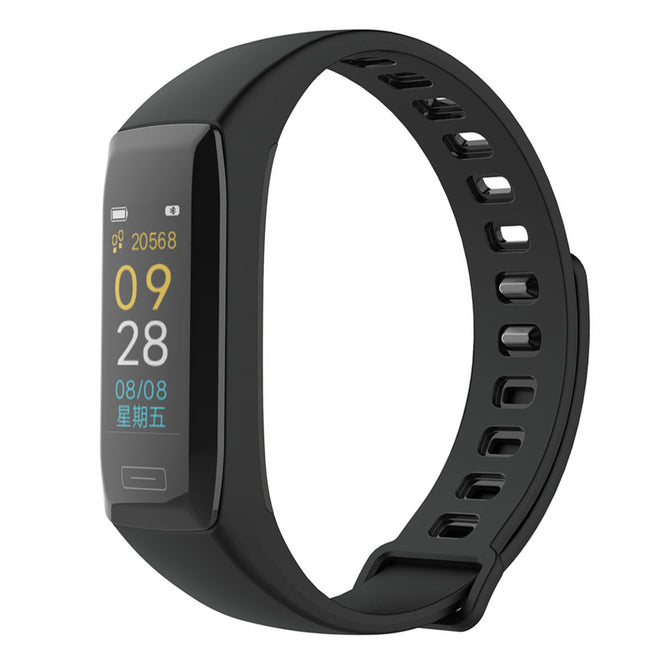 V7 Smart Bluetooth Bracelet w/ Blood Pressure / Heart Rate Monitor - Black