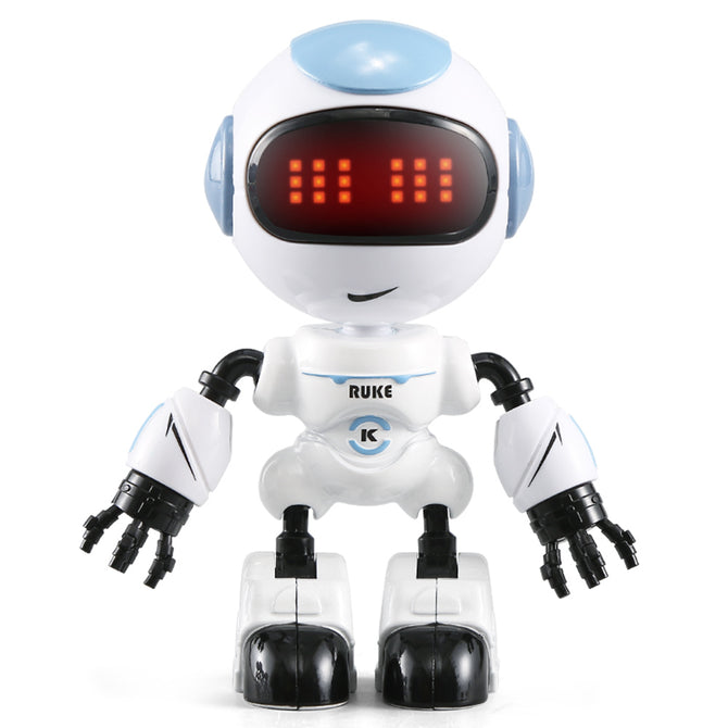 JJRC R8 Touch Sensing LED Eyes Smart Voice RC Robot - Blue