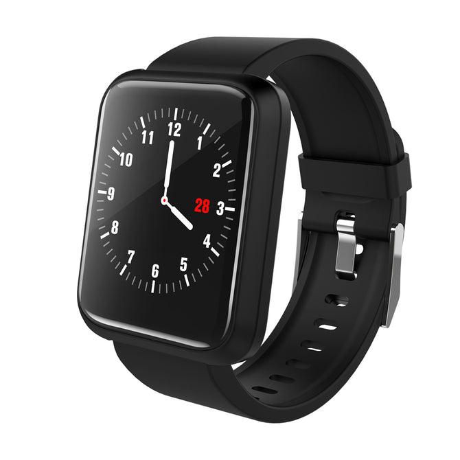 SPORT3 Smart Bracelet Touch Color Screen Sports Wrist Watch Heart Rate Blood Pressure Monitoring - Black