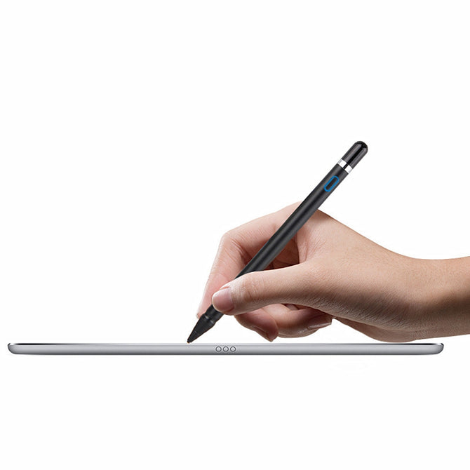1.45mm High Precision and Sensitivity Point Capacitive Stylus for Most Touch Screen Devices - Black