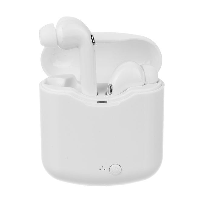 X7 Mini TWS Bluetooth Headphone Stereo Earphone, Wireless Earbuds with Charging Box - White