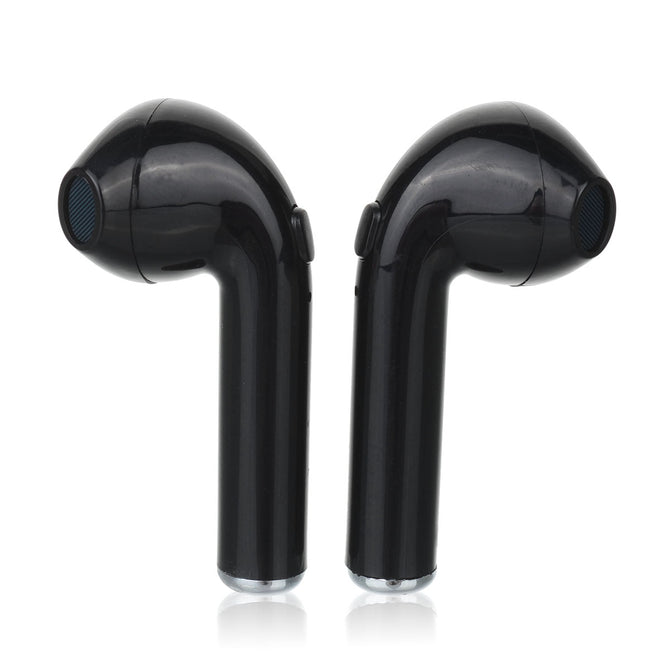 TWS Twins Tree Bluetooth Earphone Wireless Headphones Stereo Headset Music Earbuds - Black