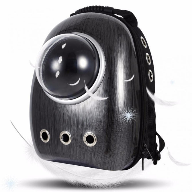Pet Carrier Backpack Handbag Space Capsule Breathable Waterproof Portable Travel For Cat Dog Blue