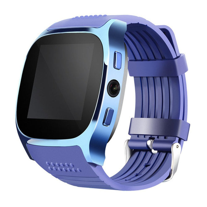 XSUNI T8 Bluetooth Smart Watch with Sleep Monitor, Pedometer - Purple