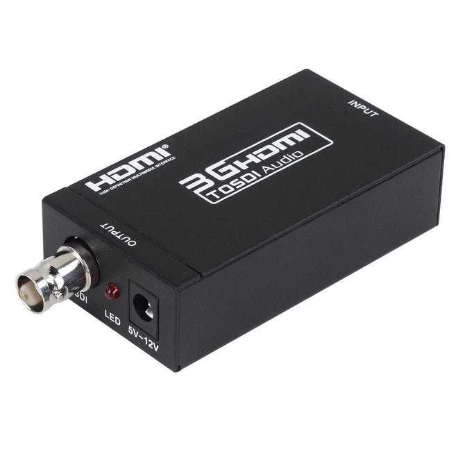 Mini 3G HDMI to SDI 1080P Converter - Black