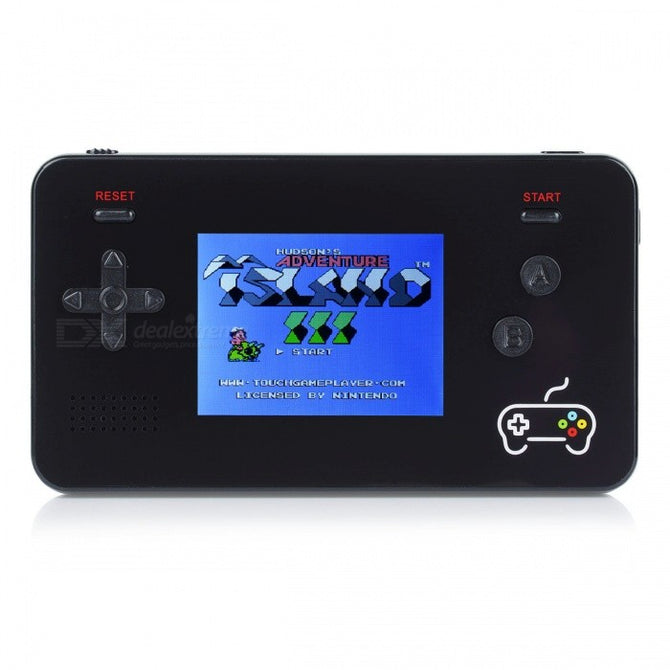 Y-6 Game Mobile Power Mini Portable Handheld Game Player Console Built-in 188 Classic Games - Black