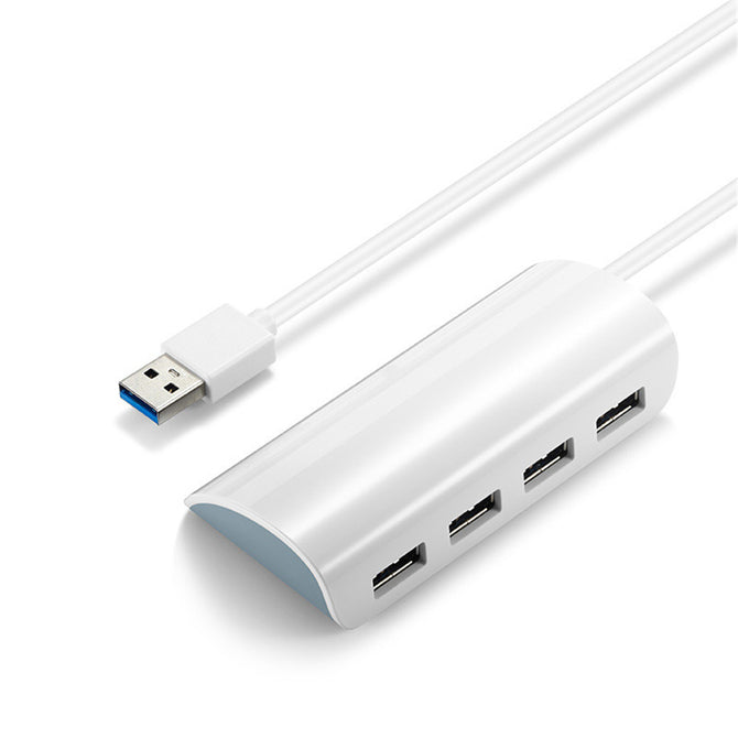 Usb 3.0 Splitter 1 to 4 USB 3.0 4 Ports Hub - White