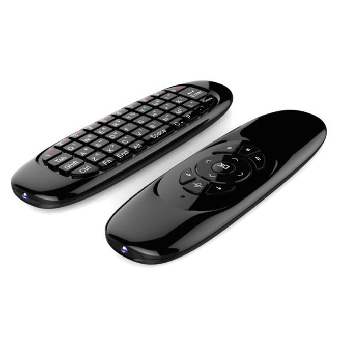C120 Backlight Fly Air Mouse Wireless Game Keyboard Rechargeable 2.4GHz Universal Smart Control Remote for Android Tv Box PC