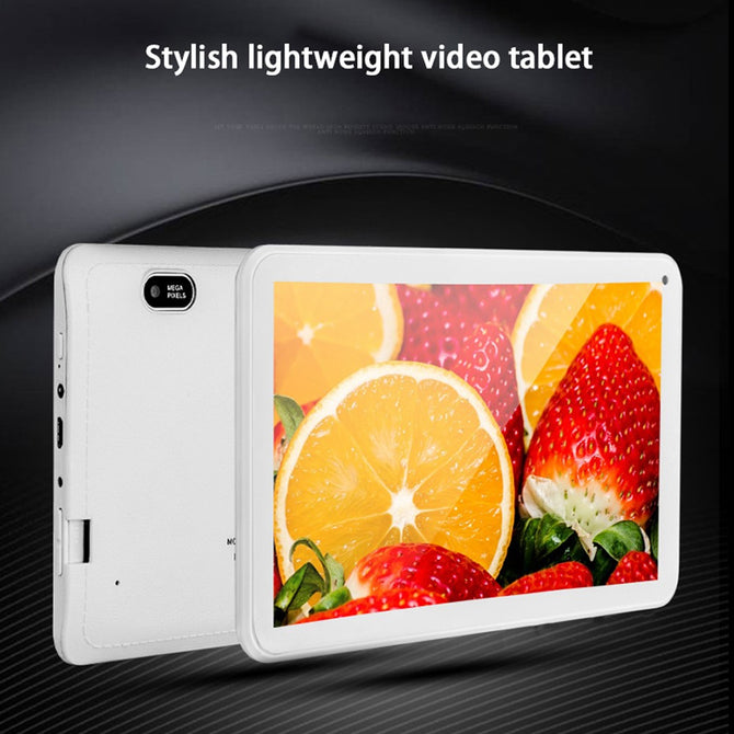 7inch IPS Android Quad-Core Tablet HD Thin Notebook With 1GB RAM, 8GB ROM, GPS, OTG, 2MP + 2MP Camera White