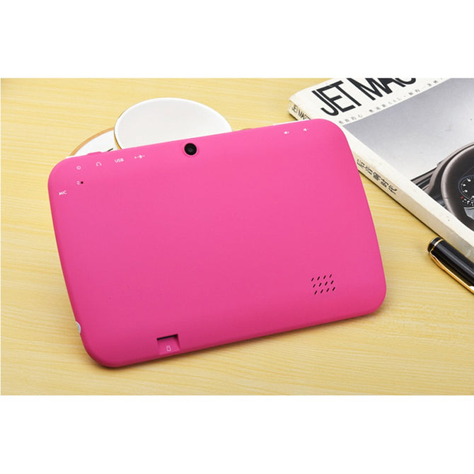 M755 Children Tablet 7" Wifi Android 4.4 Quad Core 8GB Kids Study Tablets Support TF Card Green