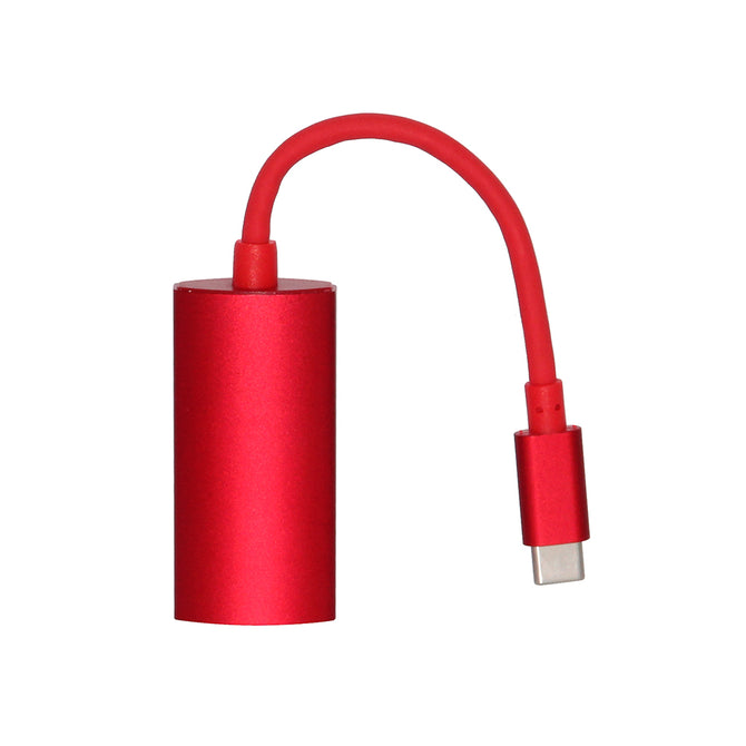 VRrobot TH4K01 Type-C to HDMI 4K*2K UHD HDTV Adapter - Red