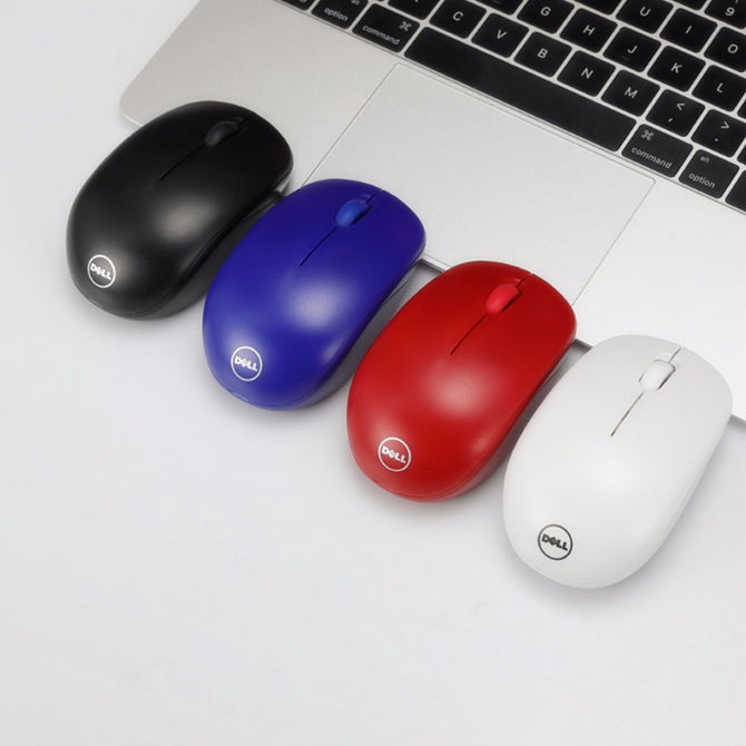 Dell WM126 Fashion 2.4GHz Optical Wireless Mouse With Mini USB Receiver For Laptop Gaming Working Black
