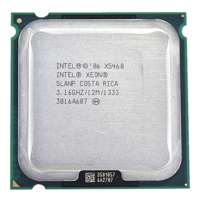 Intel Xeon X5460 3.16GHz 12M 1333Mhz Processor, Works On LGA775 Mainboard As the Picture