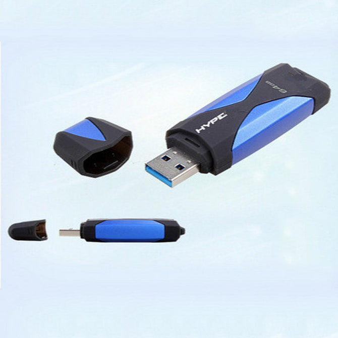 DTHY Portable Rectangle Plastic High Speed USB 3.0 Flash Drive 32GB USB Flash Memory Stick Pendrive 32GB/Black