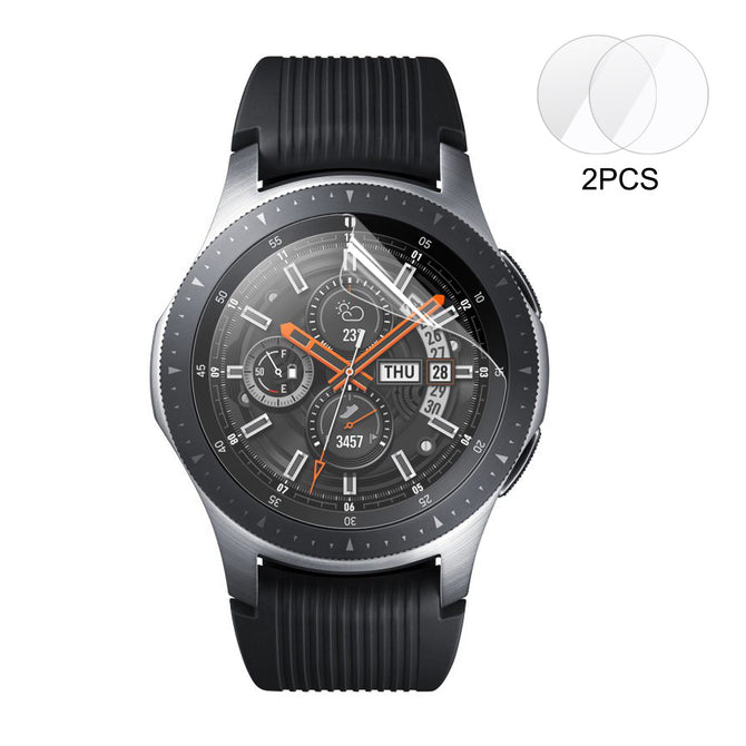 2Pcs Hat-Prince HD Clear PET Screen Protector for Samsung Galaxy Watch 46mm
