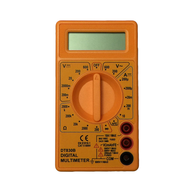 Ismartdigi DT830B.5 YL LCD Handheld Digital Multimeter, Using for Home Car