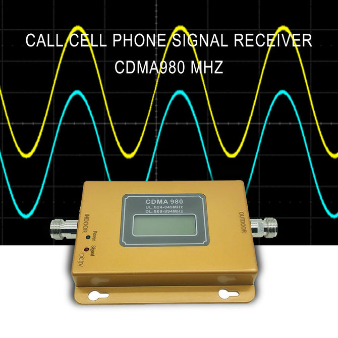 2G 3G 4G CDMA 980MHz Mobile Phone Signal Booster Amplifier Repeater With LCD Display US Plug