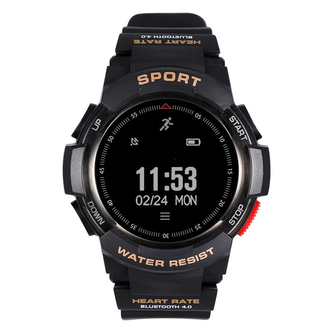 Outdoor Sports Touch Screen Wrist Watch 50m Waterproof Fashion Bluetooth Watch With Multi Sport Modes, Reminder Black