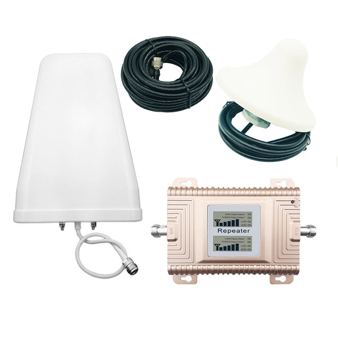 Double Frequency CDMA/PCS 800/1900MHz Mobile Phone Signal Booster Amplifier Repeater US Plug