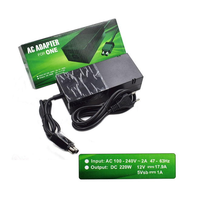 Microsoft Xbox One Games Host High Power Supply Adapter Chargers Support 1T Capacity Host Black