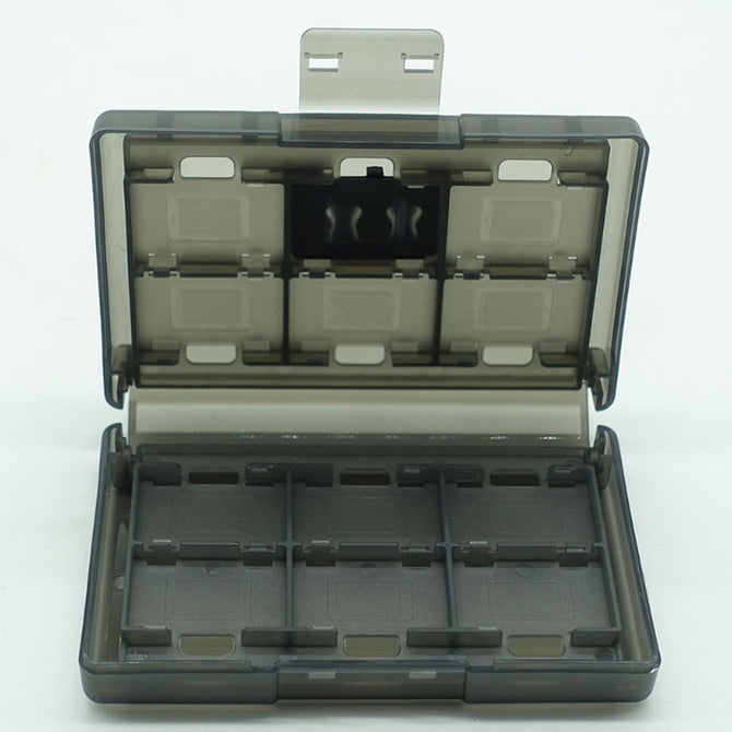 24 In 1 Game Memory Card Case Cassette Box, Carry Storage Case For Nintendo Switch NS Console Black