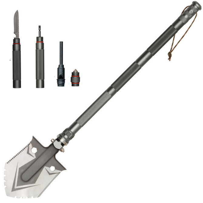 ESAMACT ALMIGHTY Professional Outdoor Survival Tactical Multifunctional Shovel Folding Tools Garden Camping Equipment Army Tool