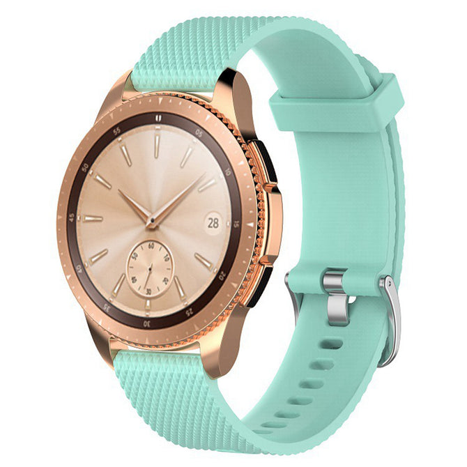 IMOS Replace Smart Watch Silicone Strap For Samsung Galaxy Watch 42mm / SM - R810 / SM - R815 - Cyan