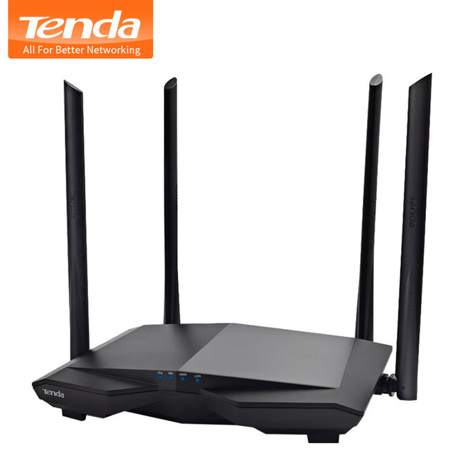 Tenda AC6 1200mbps Wireless Wifi Router Dual Band 2.4Ghz/5.0Ghz 11AC Smart Wifi Repeater APP Remote Manage English Firmware