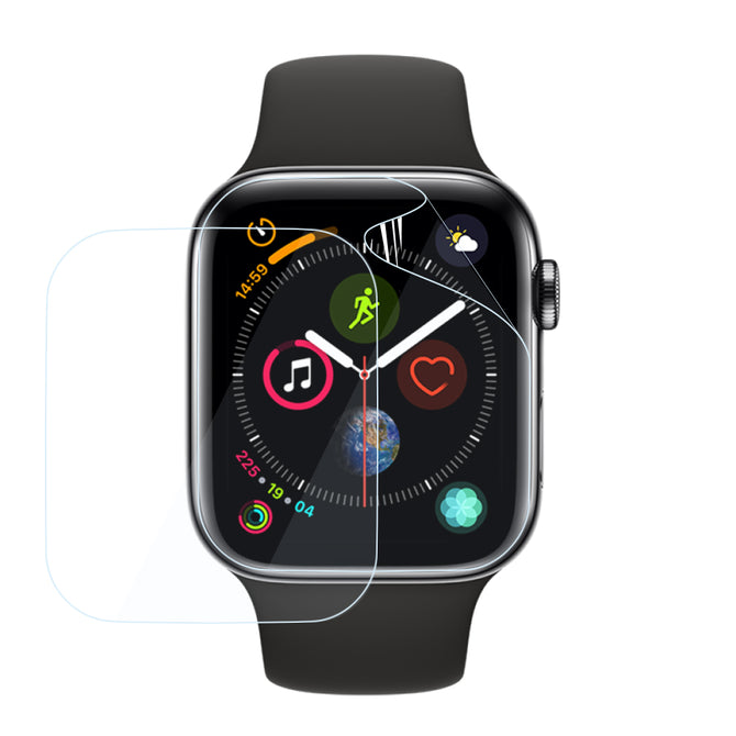 2pcs Explosion-proof TPU Full Cover Screen Protector Film for iWatch Series 4 40mm